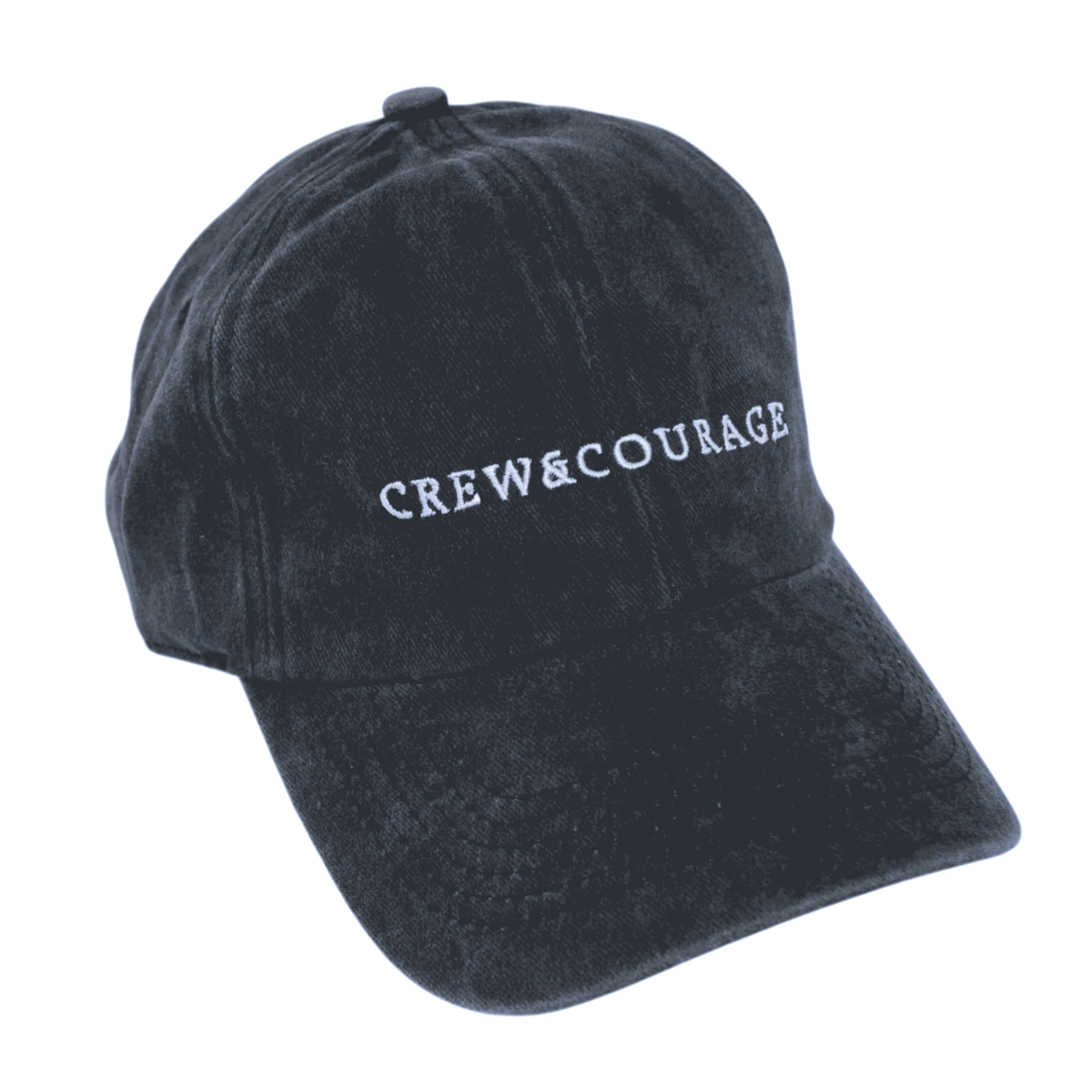 Cotton Washed Cap - Charcoal