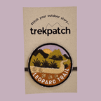 Leopards Trail Patch by trekpatch