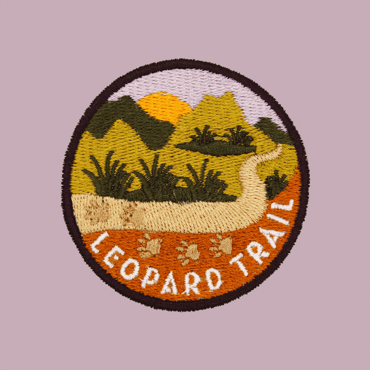Leopards Trail Patch by trekpatch