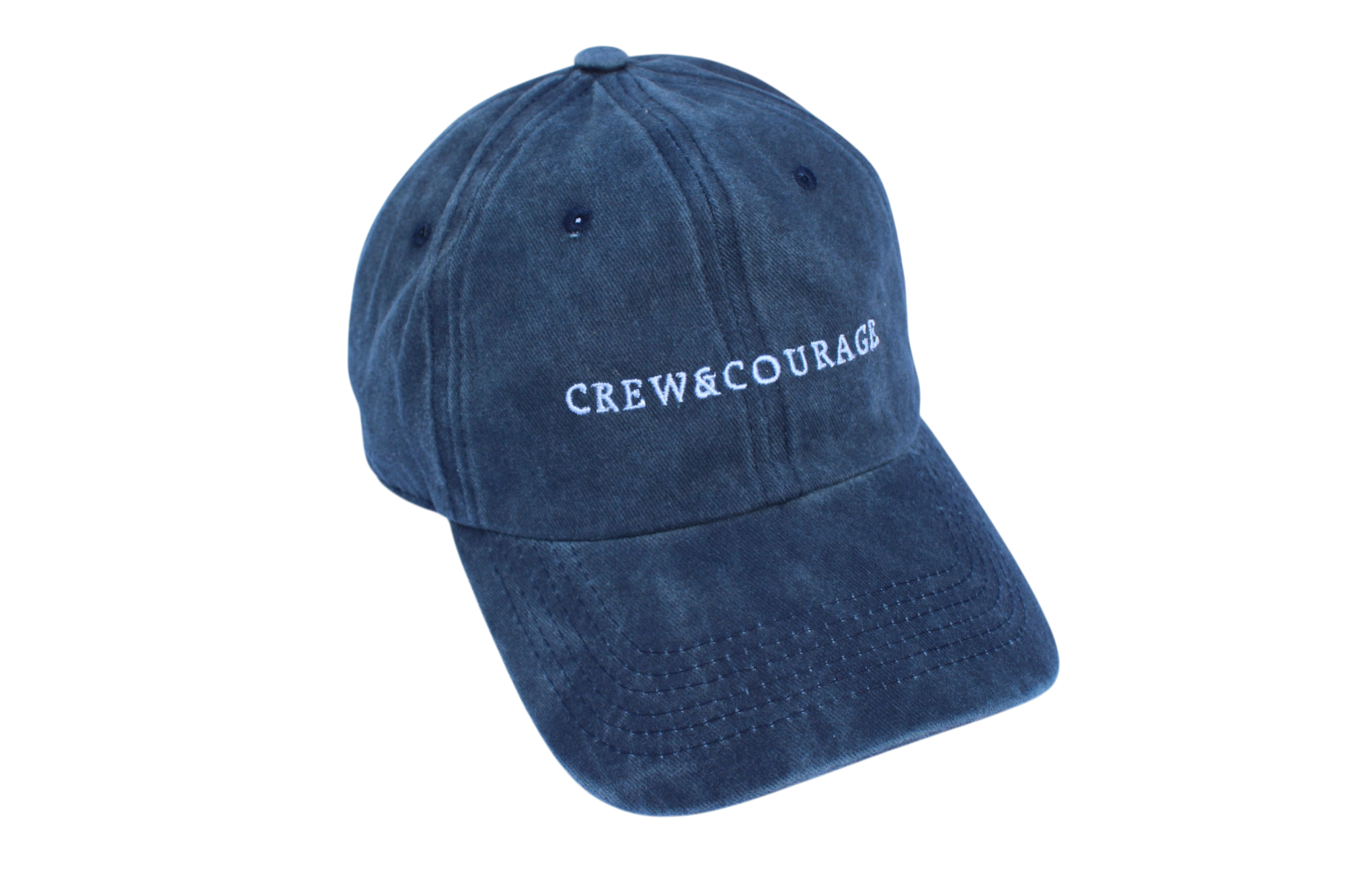 Cotton Washed Cap - Denim