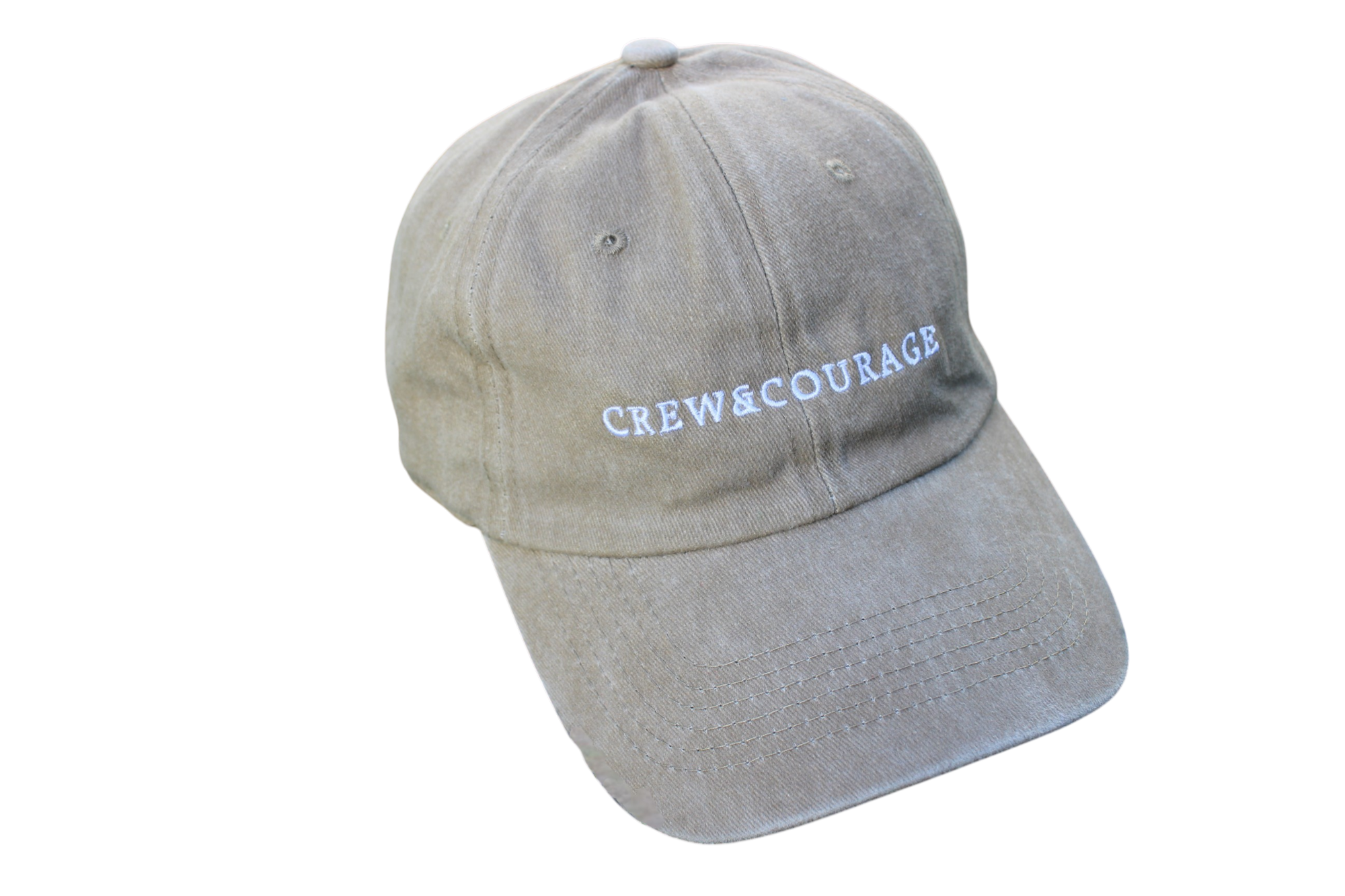 Cotton Washed Cap - Khaki